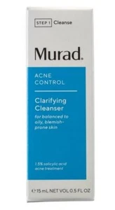 Limpiador aclarador para el control del acné Murad 0,5 oz/15 ml viaje - Imagen 1 de 1