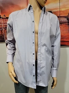 Dolce & Gabbana Martini Lavender 15 1/4/40 Men's Dress Shirt Signed Buttons #C - Picture 1 of 12