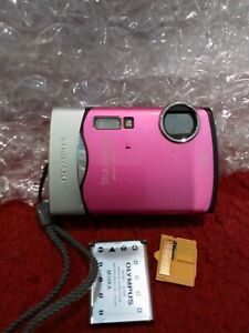 Olympus Stylus 850 SW 8.0MP Water/Shockproof Digital Camera - Pink