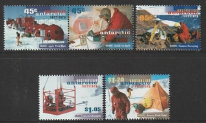 AAT 1997 : 50th Anniversary of ANARE - MUH Complete Set of 5 Stamps. - Picture 1 of 1