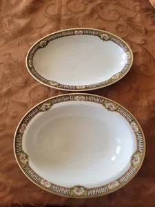 Vintage Theodore Haviland Limoges Oval Bowls Schleiger 631, 2 different size - Picture 1 of 19