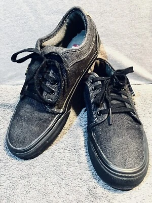 Zapato de monopatín VANS UltraCush Pro para hombre talla 6,5 negro estaño de mezclilla *forma Gr8* Foto 1 de 4