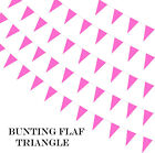 10 Metre Coloured Bunting 20 Flags for Party Decorations and Celebrations