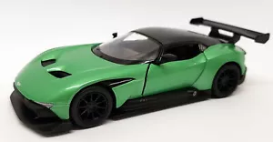 Aston Martin Vulcan - Verde - Coche modelo de metal Kinsmart Pull Back & Go - Imagen 1 de 4