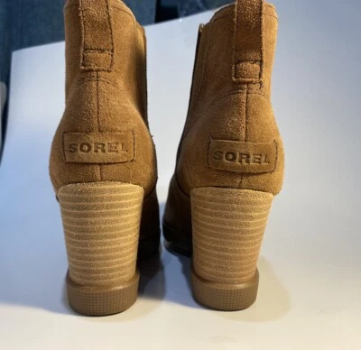 Замша женская SOREL Joan Uptown Chelsea желтовато-коричневая размер 6 - Изображение 1 из 4