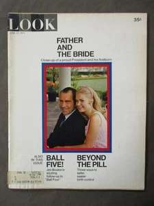 Vintage Look Magazine June 15, 1971 Richard Nixon cover - Picture 1 of 4