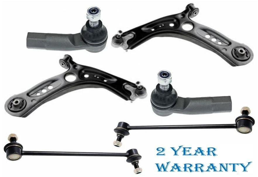 VW T-ROC CONTROL ARM + STABILISER DROP LINK & TIE ROD END FRONT L&R 17-20 - Image 1 of 1