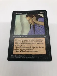 Magic The Gathering Seizures Ice Age Common Creature - Picture 1 of 10
