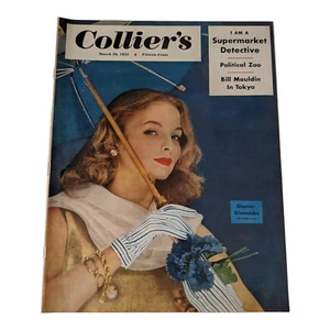 VTG Collier's Magazine March 29 1952 Stopover in Tokyo by Bill Mauldin - Picture 1 of 3
