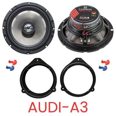 Audio System CARBON 165 CO Lautsprecher Boxen Set kompatibel für Audi A3 (8P) - Bild 1 von 4