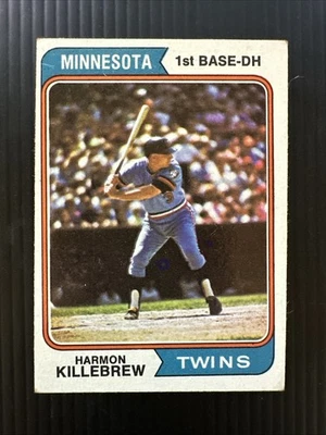 1974 TOPPS #400 HARMON KILLEBREW MINNESOTA TWINS VG-EX *Hot Corner Vintage* b - Image 1 of 2