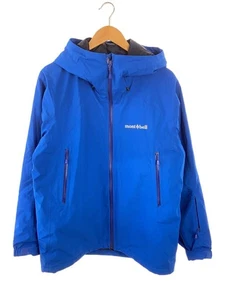 mont-bell Powder Step Parka MENS L Polyester BLU - Picture 1 of 6