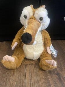 Ice Age Scrat Squirrel Build A Bear Continental Drift 2012 Stuffed Plush 12” NWT - Picture 1 of 22