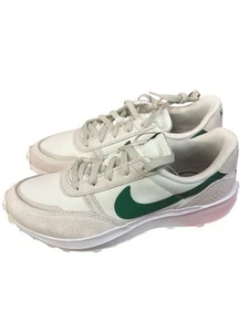 Nike Waffle Nav Sail Light Bone White Mens Size 8 & W Athletic Shoes Sneakers - Picture 1 of 7