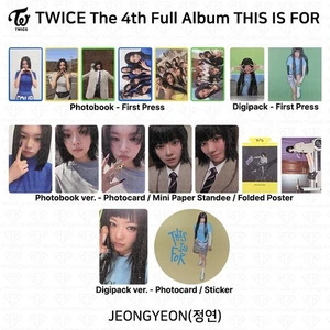 DUE VOLTE 4° album completo QUESTO È PER fotolibro / digipack ver. Cartolina fotografica JEONGYEON - Foto 1 di 35