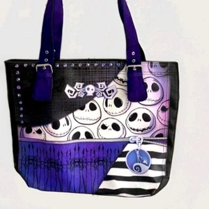 Disney Jack Skelington, Nightmare Before Christmas tote Halloween 18 In By 15 In - Picture 1 of 3