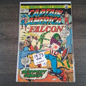Captain America #163 Bronze Age 1st Serpent Squad - Picture 1 of 3