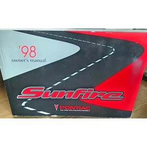 1998 Pontiac Sunfire Owners Manual User Guide Good Condition - Picture 1 of 6