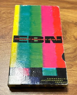 EBN Emergency Broadcast Network VHS Tape Vtg. 1992 TVT Records - Image 1 of 4