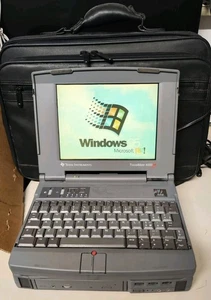 Texas Instruments 4000m Color Computer Intel 486 Win 95 Handtasche KEIN Amiga - Bild 1 von 22