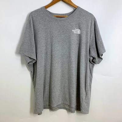Женская серая футболка с коротким рукавом The North Face XXXL повседневный топ - Изображение 1 из 4