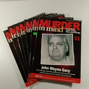Lote Paquete Revista Murder In Mind VINTAGE # 11 12 15 17 18 19 20 - Imagen 1 de 8