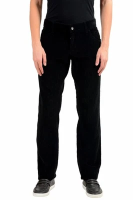 Dolce & Gabbana Men's Black Corduroy Casual Pants Size 28 30 32 34 36 38 40 42 - Image 1 of 4