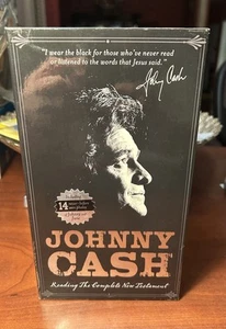 Johnny Cash Reading the Complete New Testament (audiobook) CD 16 CDs - Picture 1 of 8