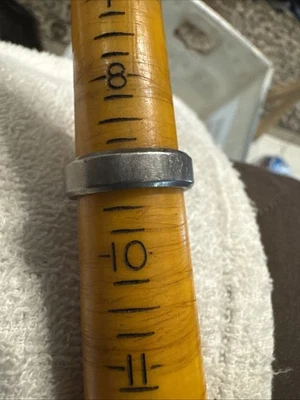 Alianza de boda de titanio tamaño 9 Foto 1 de 4