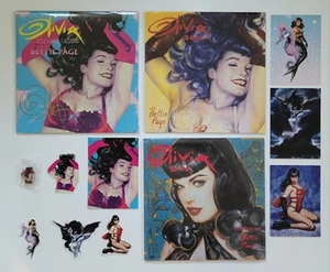 The Art of Olivia BETTIE PAGE 2023 signierter Kalender Aufkleber Pin Postkarten + mehr - Bild 1 von 18