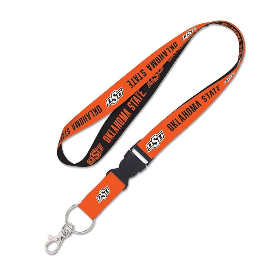 Oklahoma State Cowboys NCAA 22" Lanyard Key Chain OSU Wincraft 287137