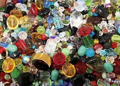 500g Glasperlen Gemischte Bunte Schmuckherstellung Crytal Perlen Mix V1#500g  - Bild 1 von 4