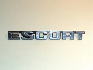 Ford Escort orig. Schriftzug 77ABT42550EA Logo Firmenlogo lettering sign letras - Picture 1 of 2