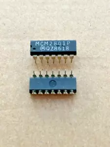 1pcs MCM2801P - Motorola - Integrated Circuit DIP14 - Vintage (86+) - Picture 1 of 1