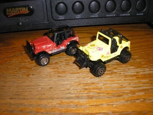 Nice Lot of 2 Matchbox MB 878 & Unbranded Jeep CJ7 Off Road Vehicles Free SHIP - Picture 1 of 4