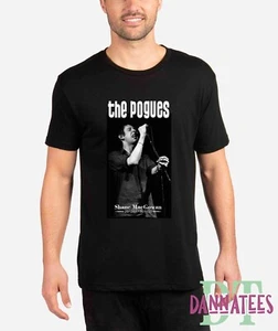 R.I.P. Shane MacGowan Always Remembered The POGUES * Tribute * T-shirt Unisex - Picture 1 of 4