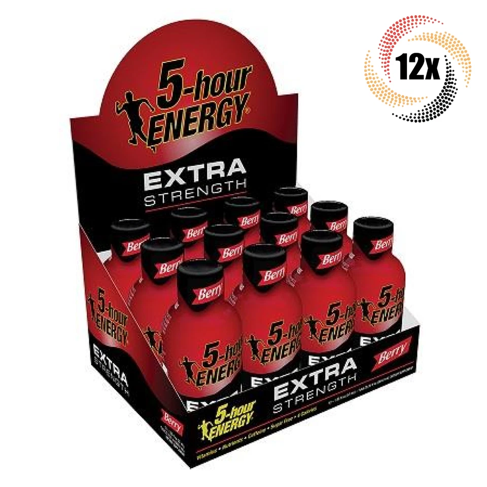 5-hour ENERGY Extra Strength, Berry - 19.3oz