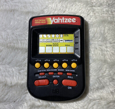 Yahtzee Milton Bradley Handheld Electronic Game
