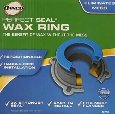 Anillo de cera Danco Perfect Seal - 3 veces más fuerte - NUEVO Foto 1 de 2