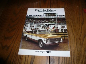 1971 Chevrolet Pickups Chassis Cabs $ Wheel Drives Sales Brochure - Vintage  - Picture 1 of 7