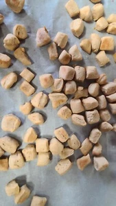 Homemade Healthy Peanut Butter Dog Treats Cookies 5 oz Handmade - Picture 1 of 3