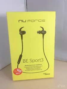 NU FORCE BE Sport 3 Bluetooth kabelloser Kopfhörer Bluetooth binaural iPhone - Bild 1 von 7