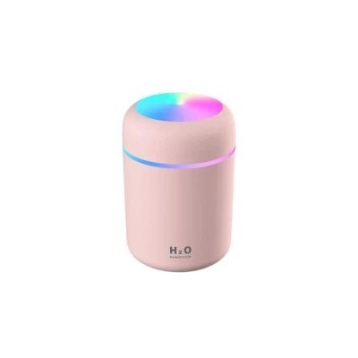 Portable Mini Air Humidifier With Night Light, 2 Mist Modes And Auto Shut Off - Image 1 of 4