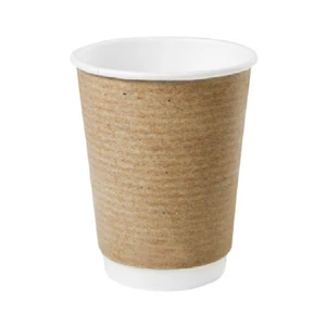 Lunettes dans Du Papier Kraft Double Couche Et Pla 480 ML Jetable Compostable 40 - Imagen 1 de 5