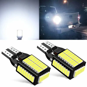 JDM ASTAR 2pcs 921 6000K WHITE LED Reverse Backup Lights Bulbs 54 SMD 1200LM T15 - Picture 1 of 10