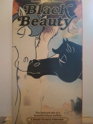 Black Beauty: Hanna-Barbara (VHS, 1978/1987) Blockbuster PVT-Rare Rewind Sticker - Image 1 of 4