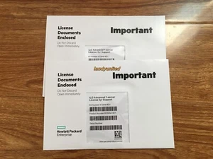 NEW HPE BD505A 0D1 HP iLO Advanced Server License 3Yr Support 872648-B21 shipDHL - Picture 1 of 2