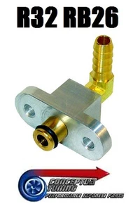 SYTEC Fuel Rail Adaptor FPR Fuel Pressure Regulator For R32 GTR Skyline RB26DETT - Picture 1 of 1