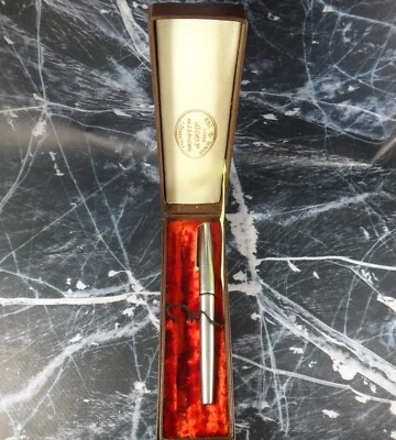 ПЕРЬЕВАЯ РУЧКА СОЮЗ СТАЛИ 14K 583 EF РУЧКА ВИНТАЖНАЯ коробка - Изображение 1 из 4
