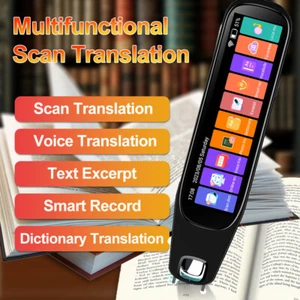 Scan Translation Pen OCR Text Reading Pen Wifi 134+ Voice Language Translator - Picture 1 of 24